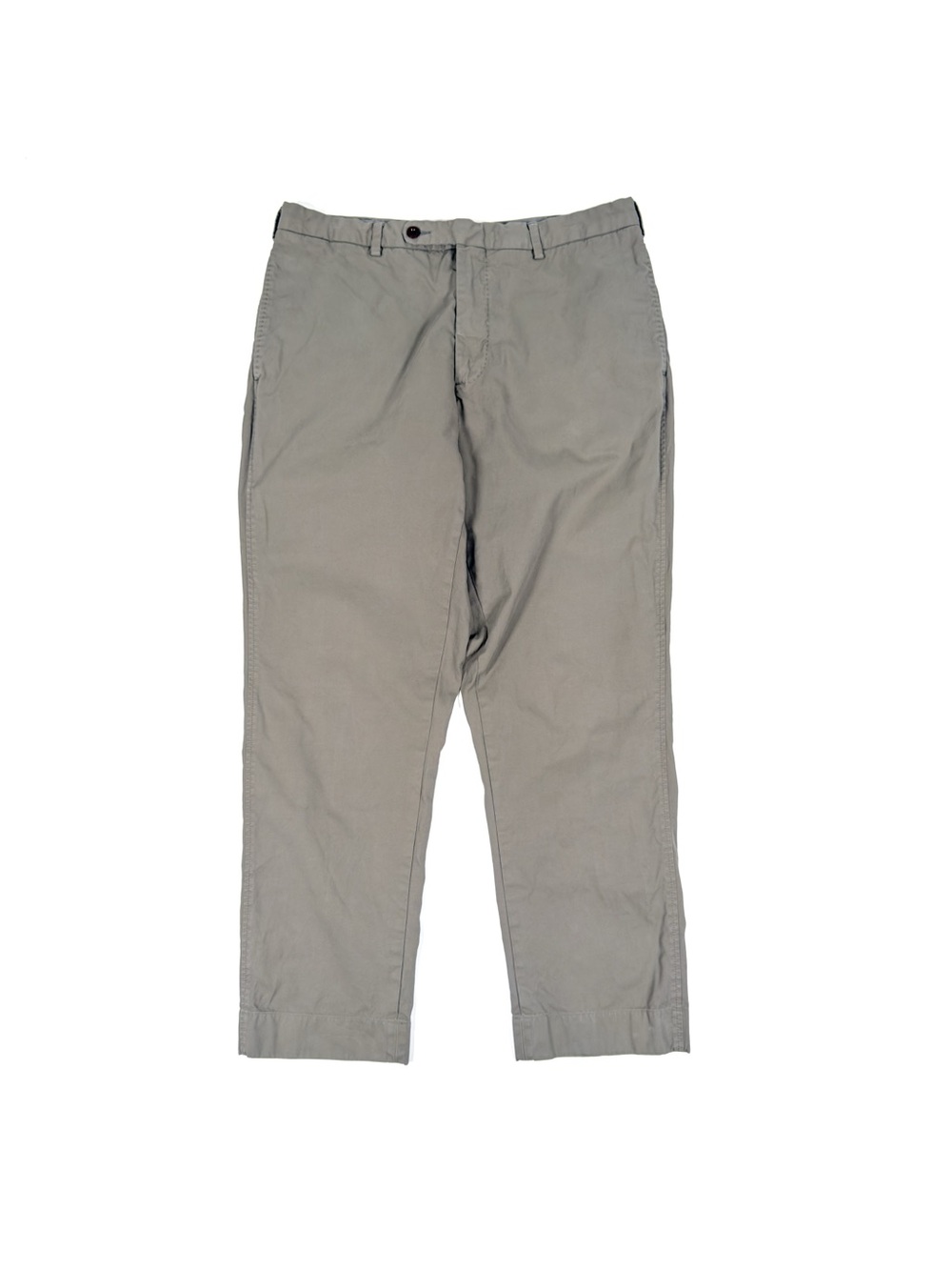 Sid Mashburn Men’s Pant 33/29 (Tag 38) Beige Cotton Twill Chinos Casual Trousers
